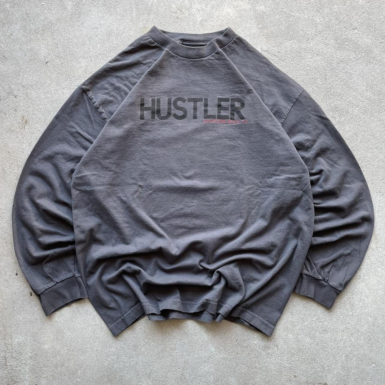 Hustler Hardcore Hd Porn - Vintage Hustler Magazine Porno Tee Tagged as a size... - Depop