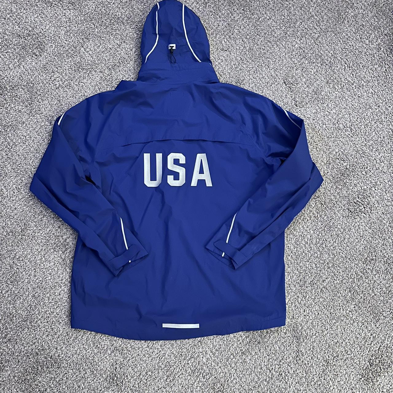 Nike Pro Elite Storm USA Running Jacket Nike Team... - Depop