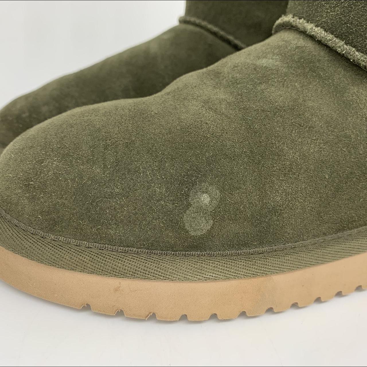 🌿 Koolaburra By UGG Koola Tall Green Suede Fur Boots... - Depop