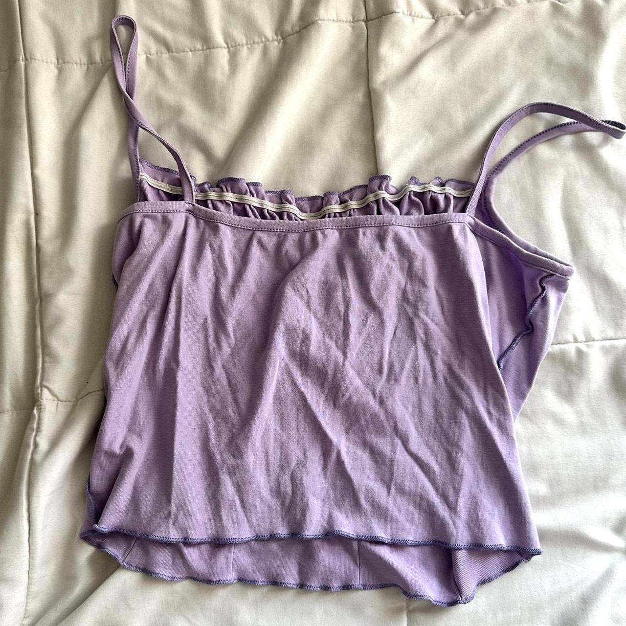 SHEIN Women's Purple Corset | Depop