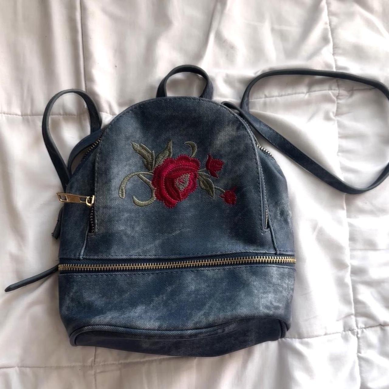 Amiri Classic Denim Backpack In Blue | ModeSens