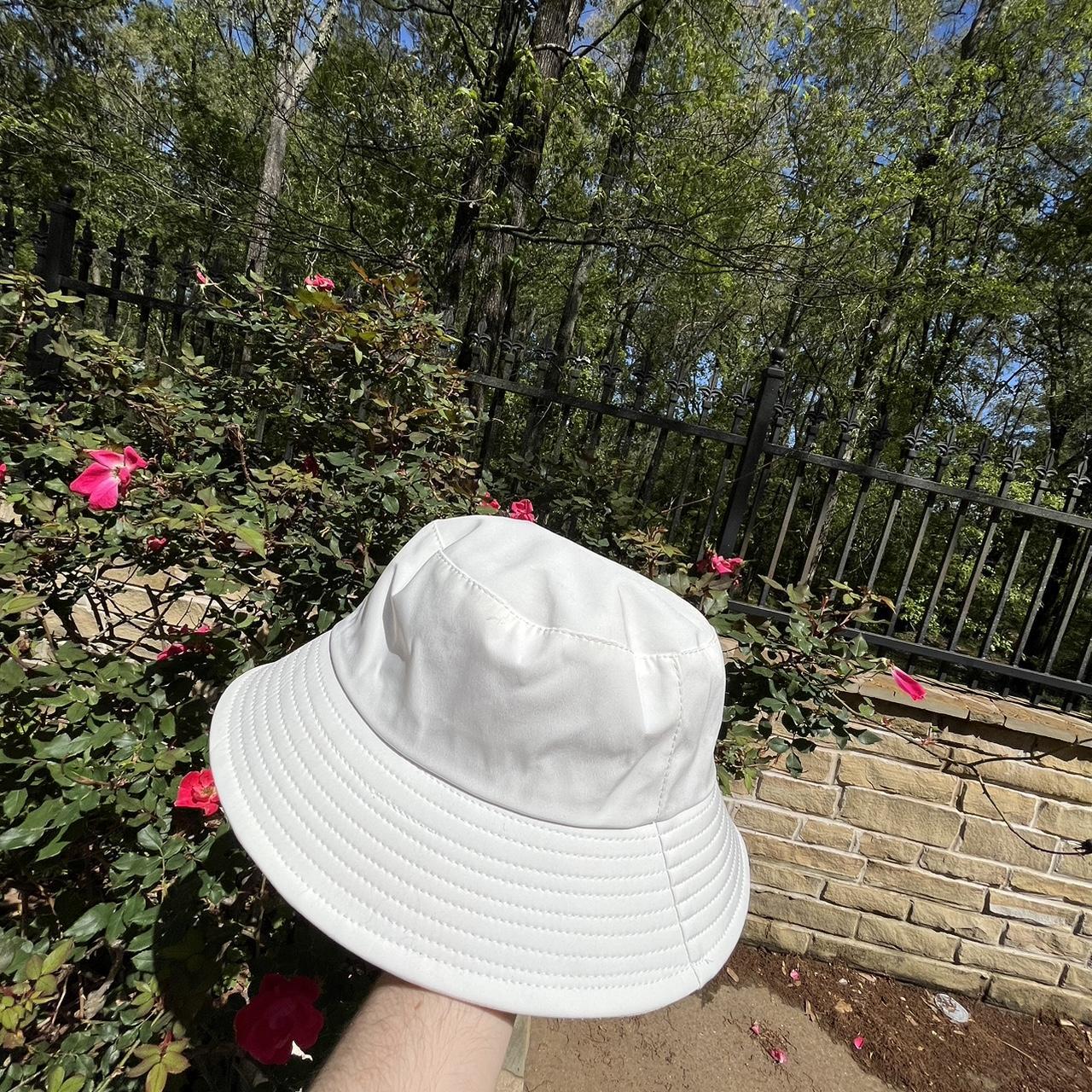 Pink prada-bucket-hat - Depop