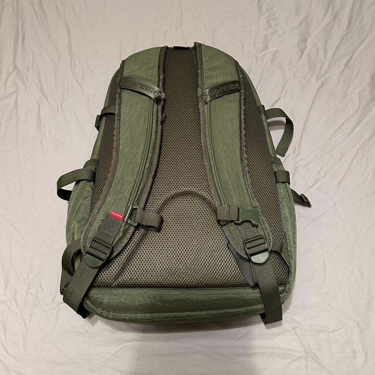 Supreme Olive Backpack FW20 Retail was $148 - Depop