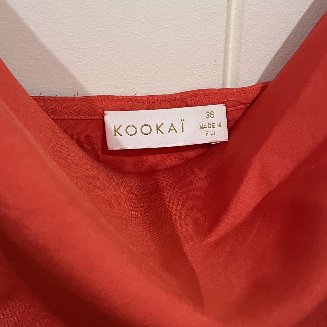 Kookai red top, size 36 - Fits a 6-10 x - Depop