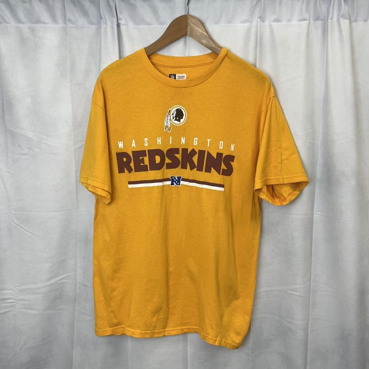 NFL Men's Yellow and White T-shirt | Depop