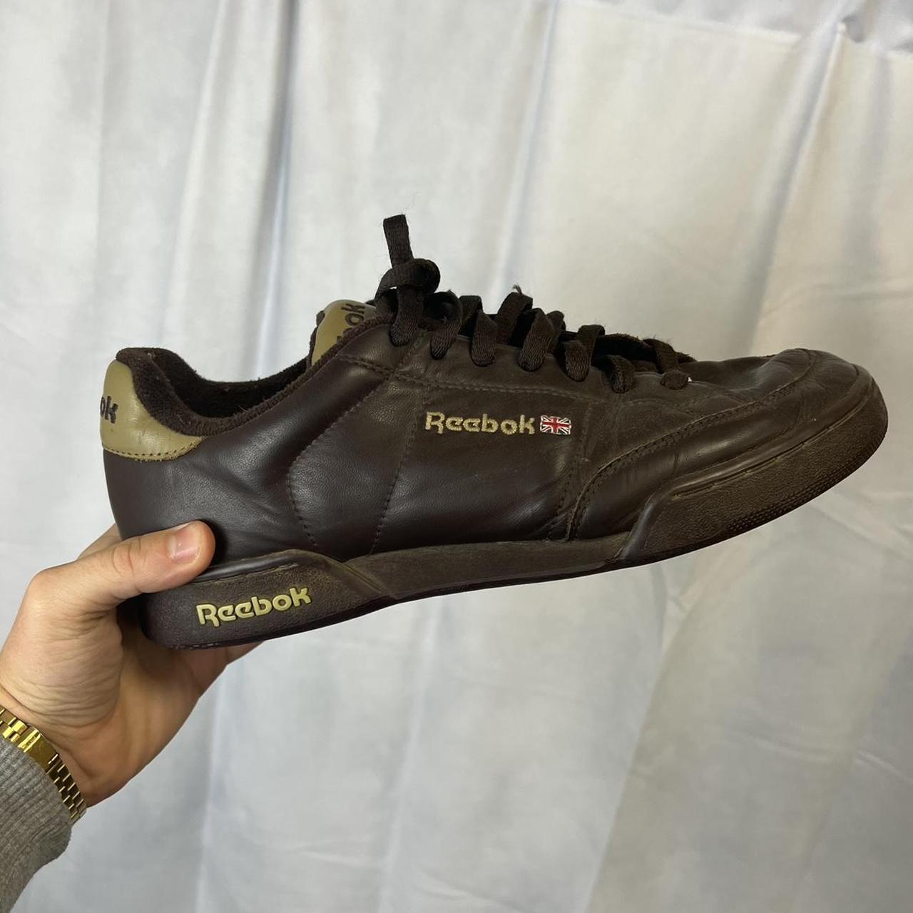 reebok classic black trainers