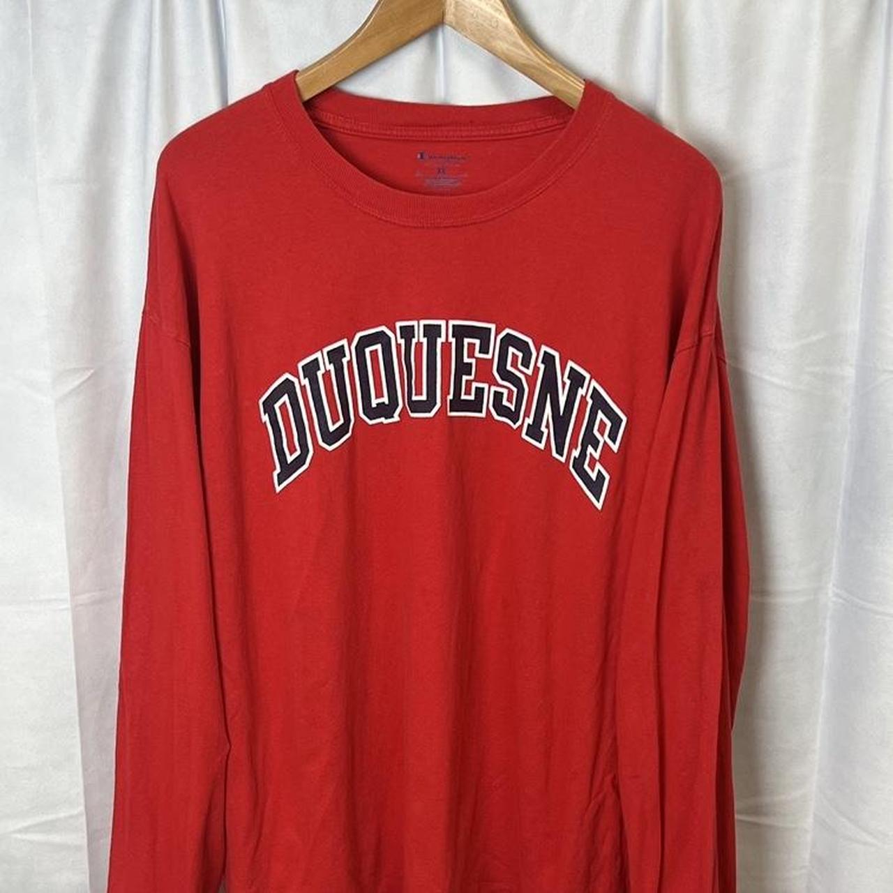championship red dunks shirt