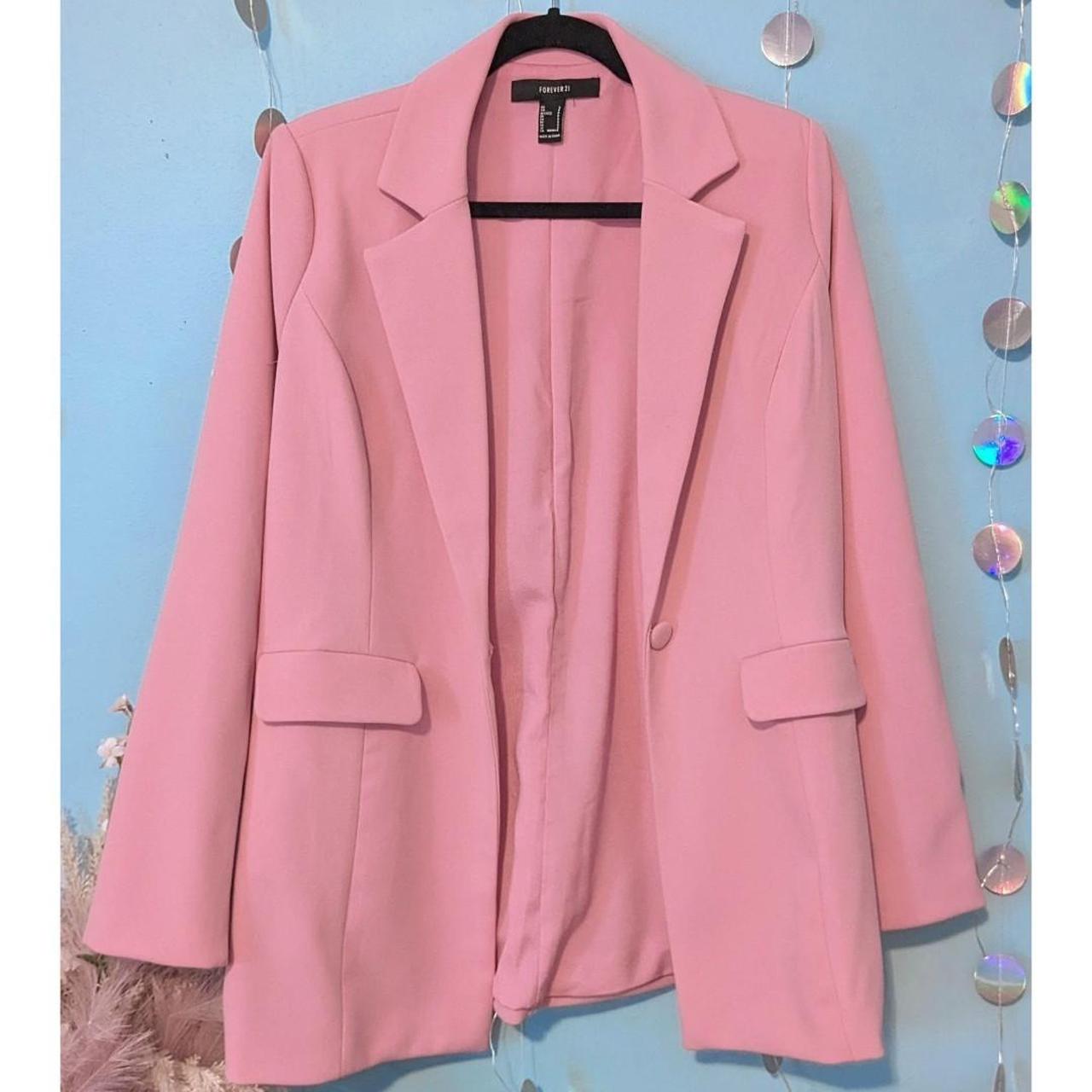 Forever 21 pink blazer🩷 heavyweight and super comfy... Depop