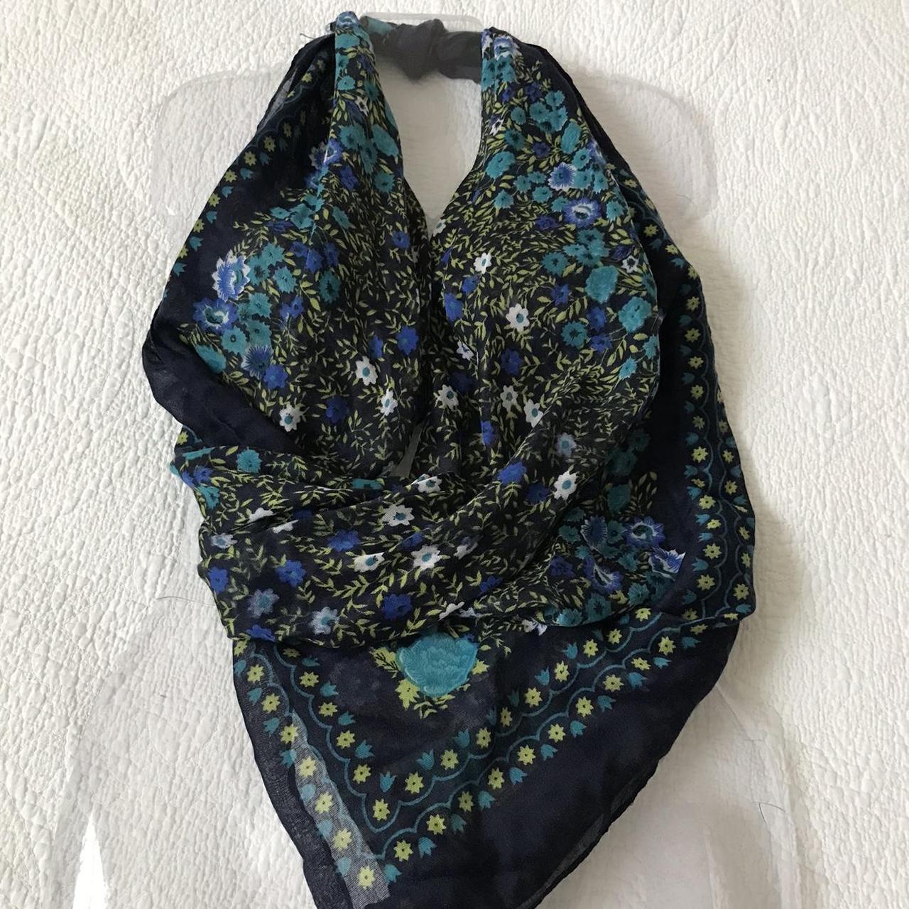Accessorize Women's Navy and Blue Scarf-wraps