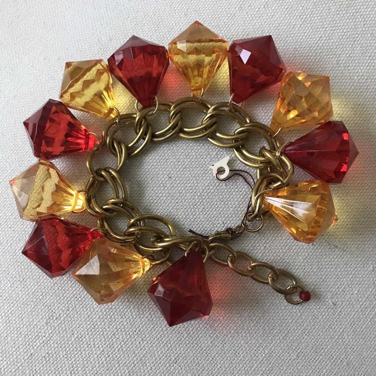 Great party bracelet! Big BLING stretch bracelet of - Depop