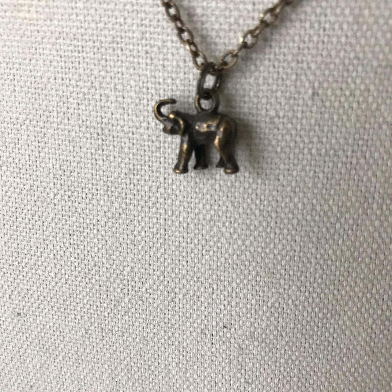 Save an 2025 elephant necklace