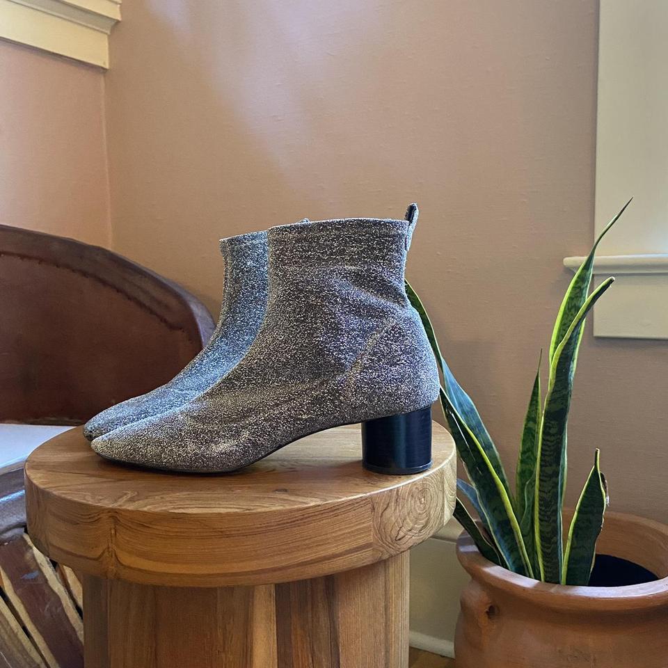 Glitter store boots zara