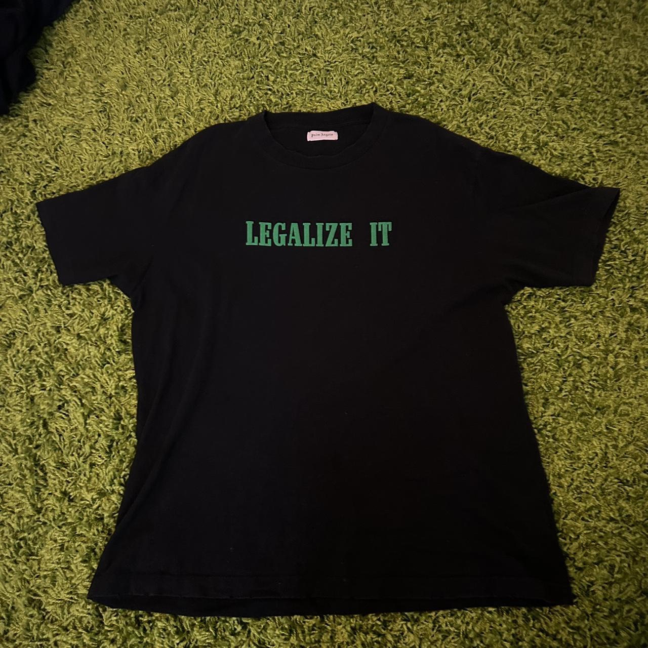 palm angels legalize it tee