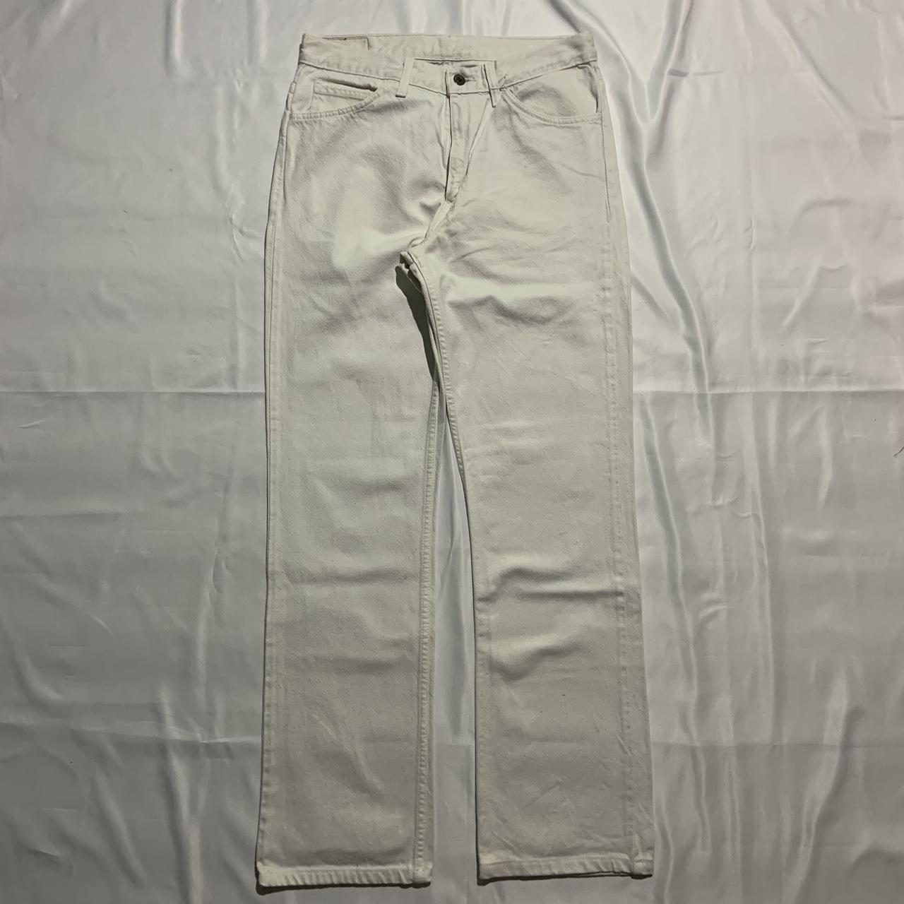 Levi's Men's White Jeans | Depop