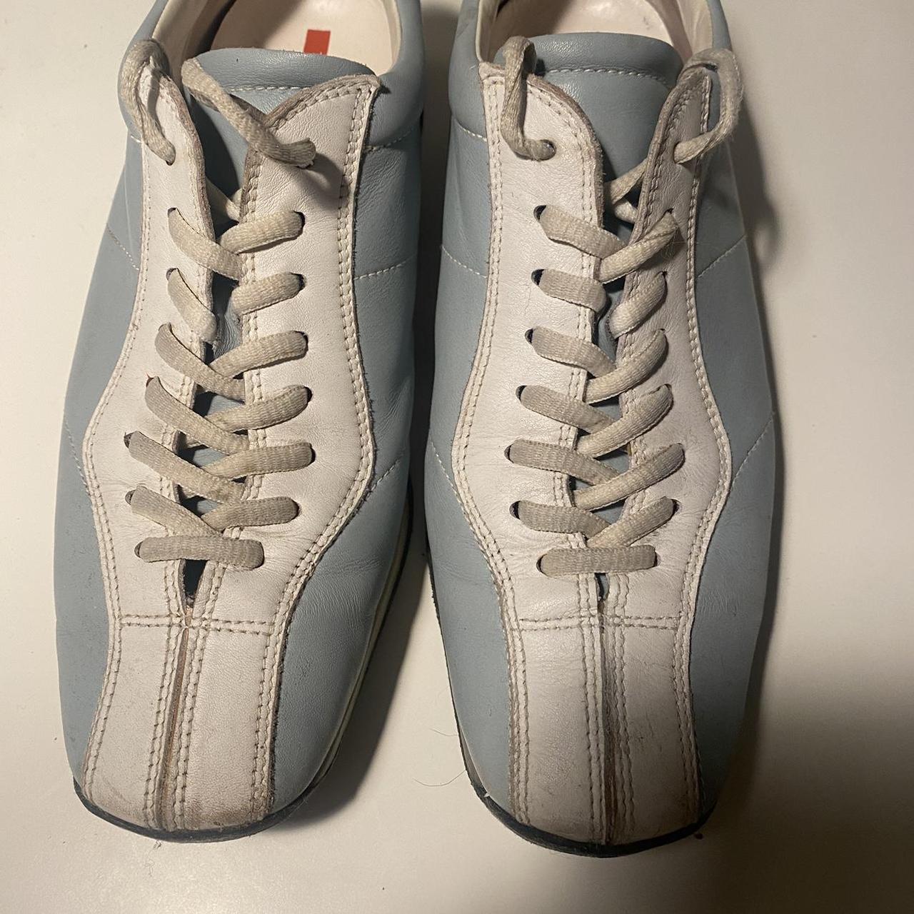 Prada Vintage Bowling Shoes Leather bowling shoes | Depop