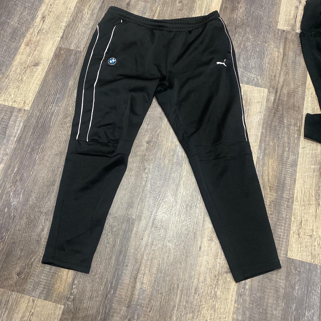 Puma Men's Black Trousers | Depop