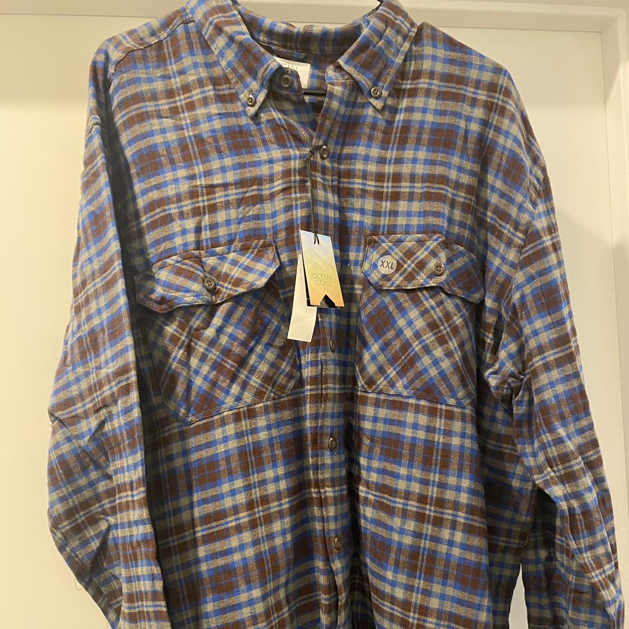 Plaid Button Up depop plussize... Depop