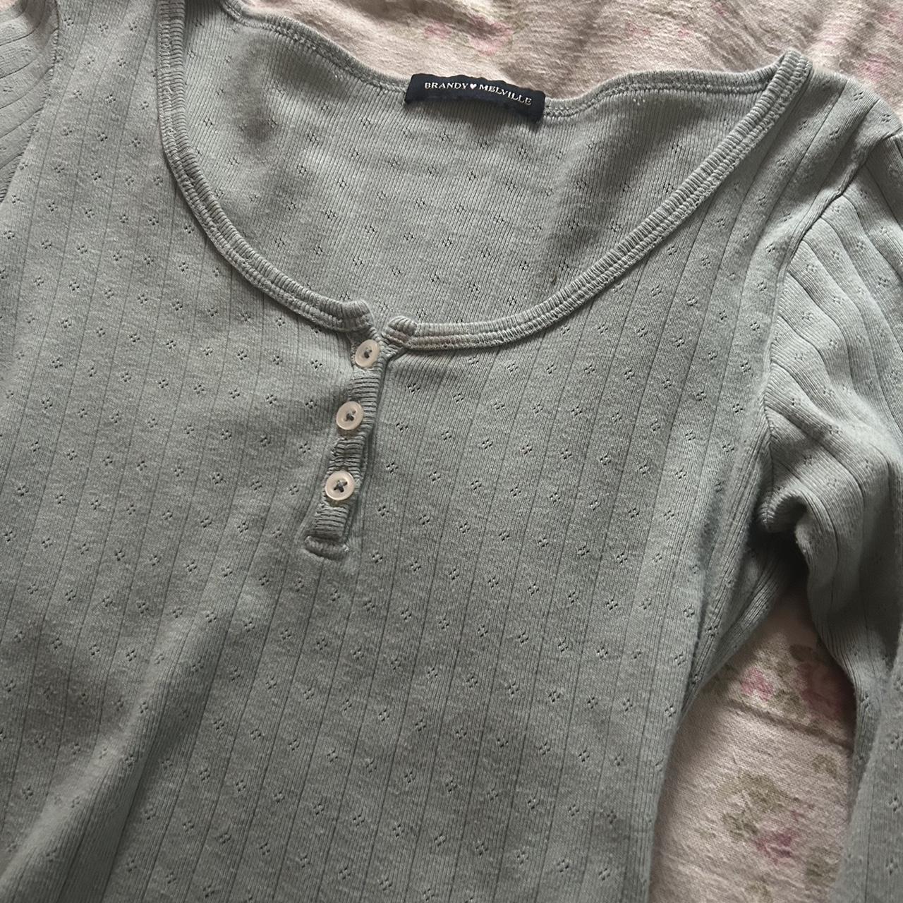 Brandy Melville rare top 💋 minor stain near the... Depop