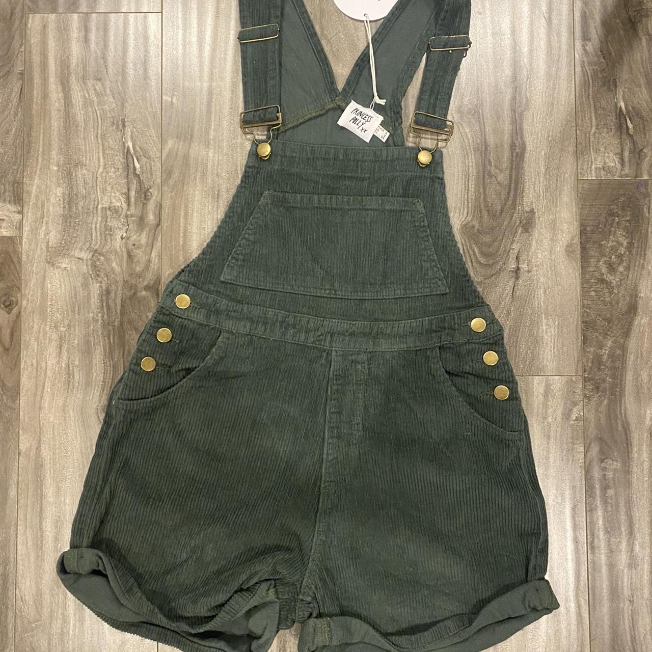 Green princess Polly overalls New with tags, never... Depop