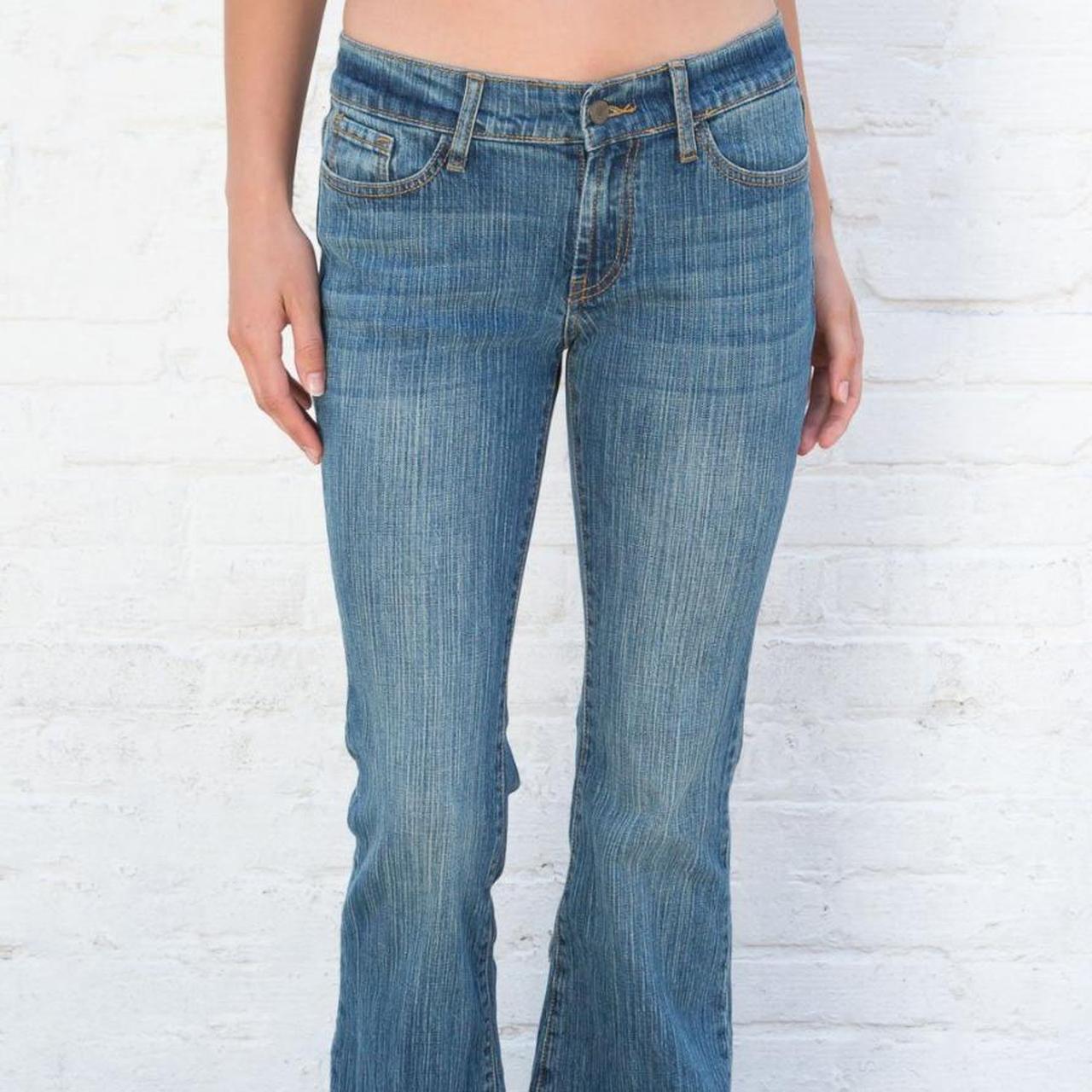 Brandy Melville Low rise Stefania Jeans Brand New... Depop