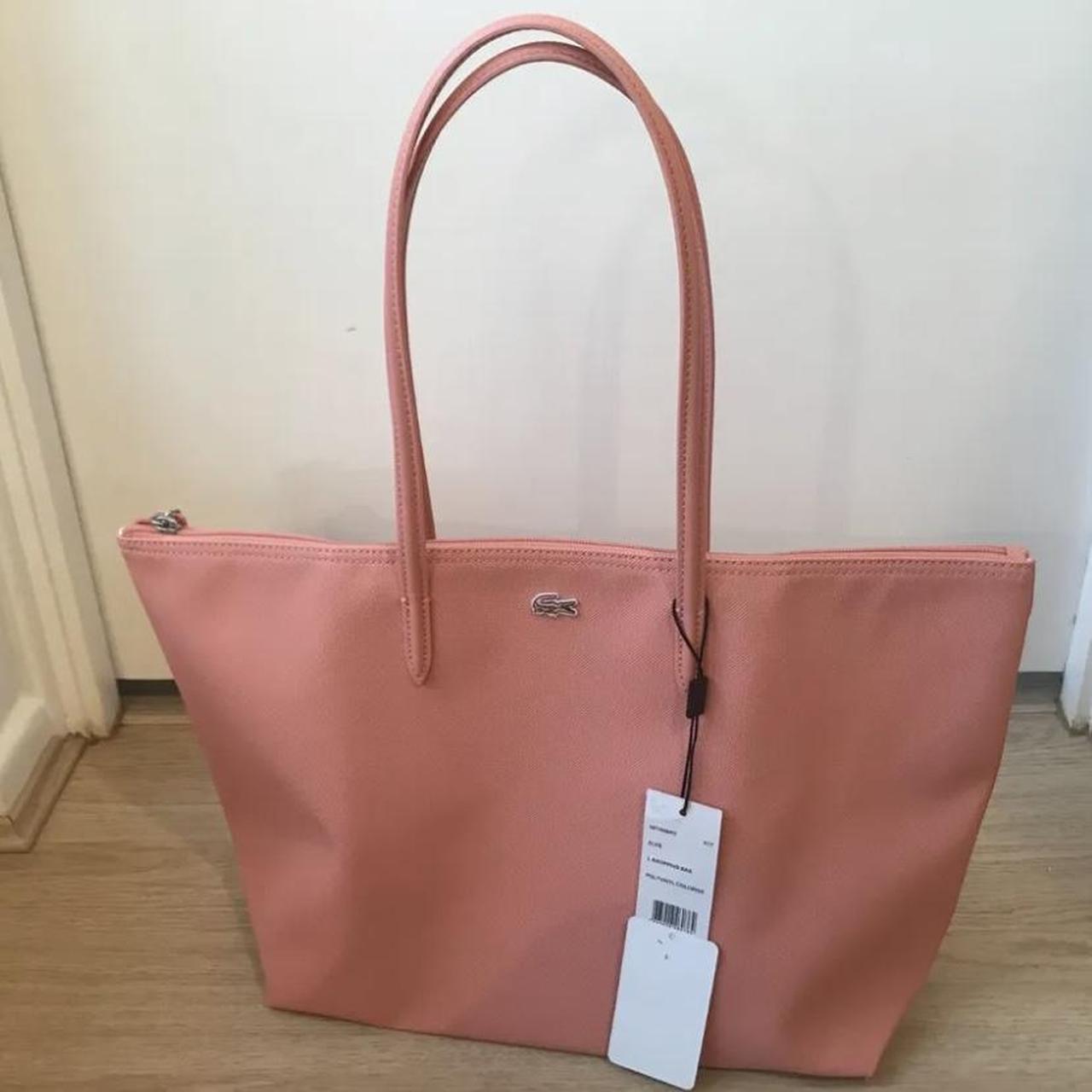 Brand new authentic Lacoste pink large bag. RRP £130... Depop