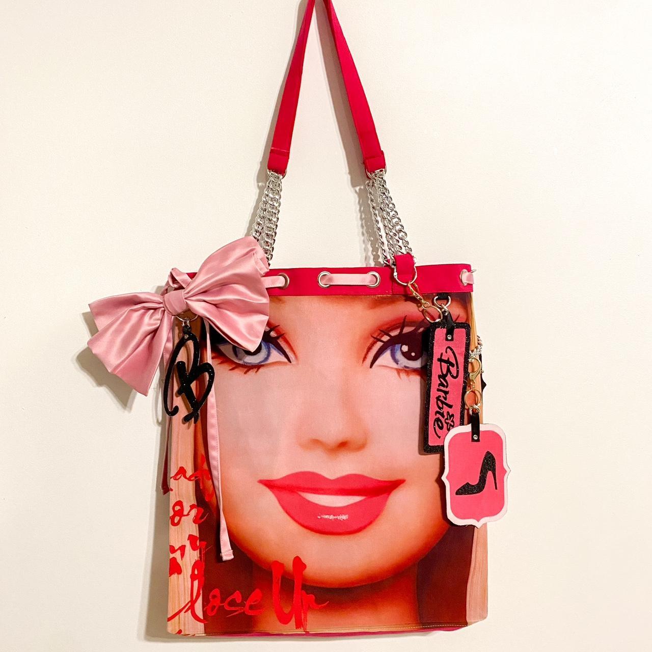 Custom reworked vintage Barbie face oversized