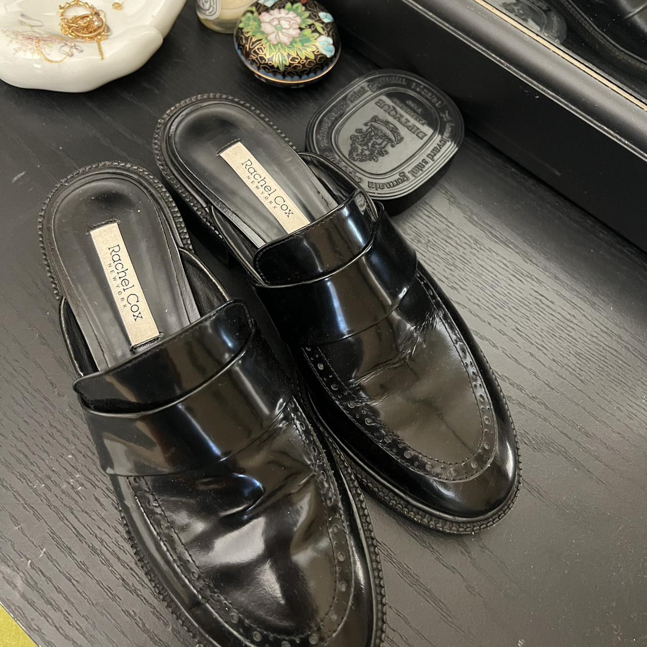 Size 6 Rachel Cox open back loafers - Depop