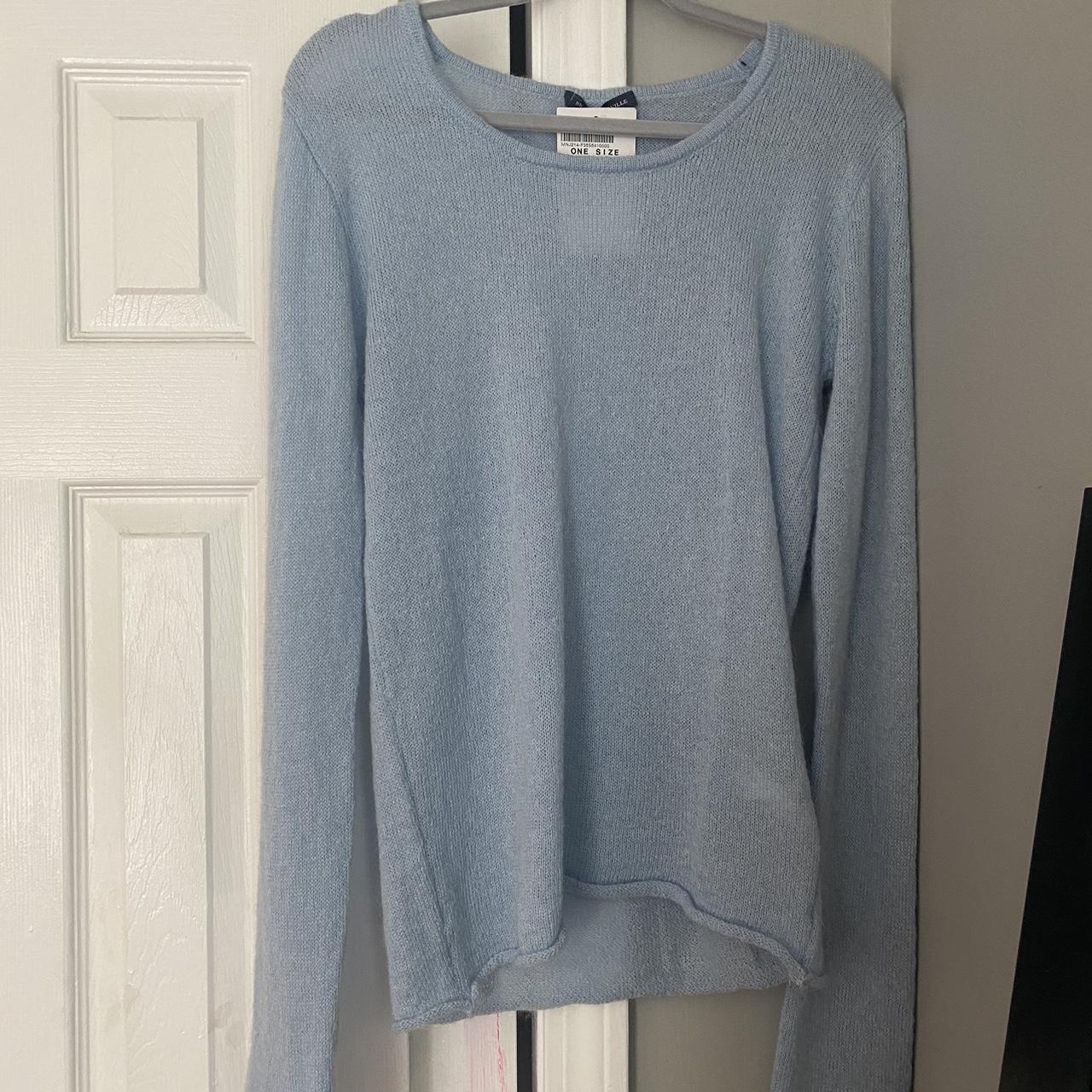 Brandy Melville Ribbed Sweater Size: One size (I - Depop