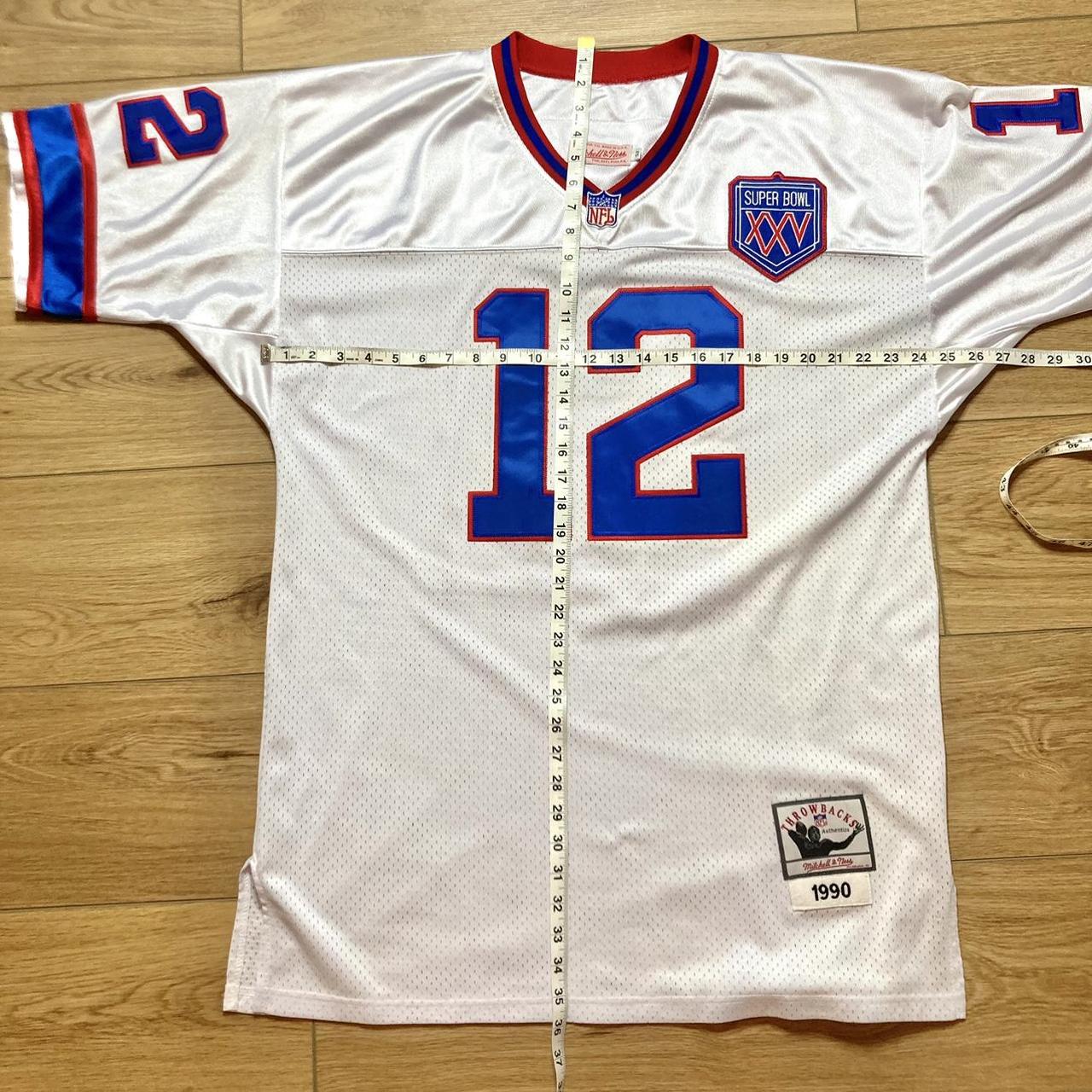 NFL Buffalo Bills 1990 Jim Kelly Authentic Throwback Jersey 