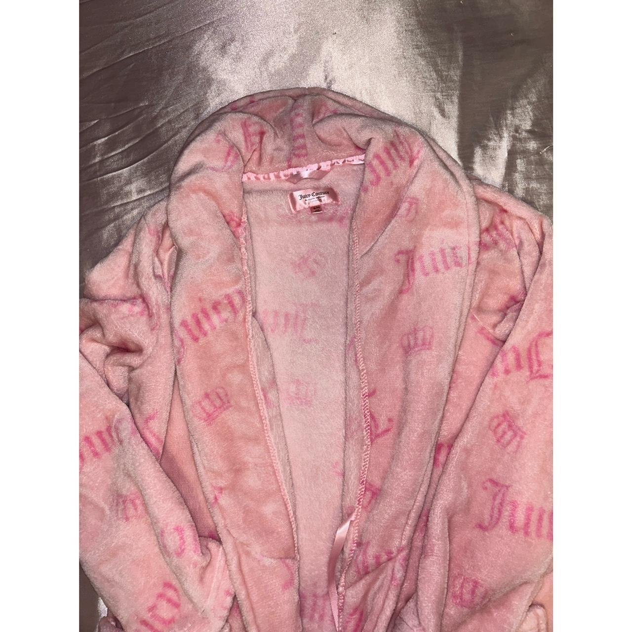 Juicy Couture Women's Pink Coat | Depop