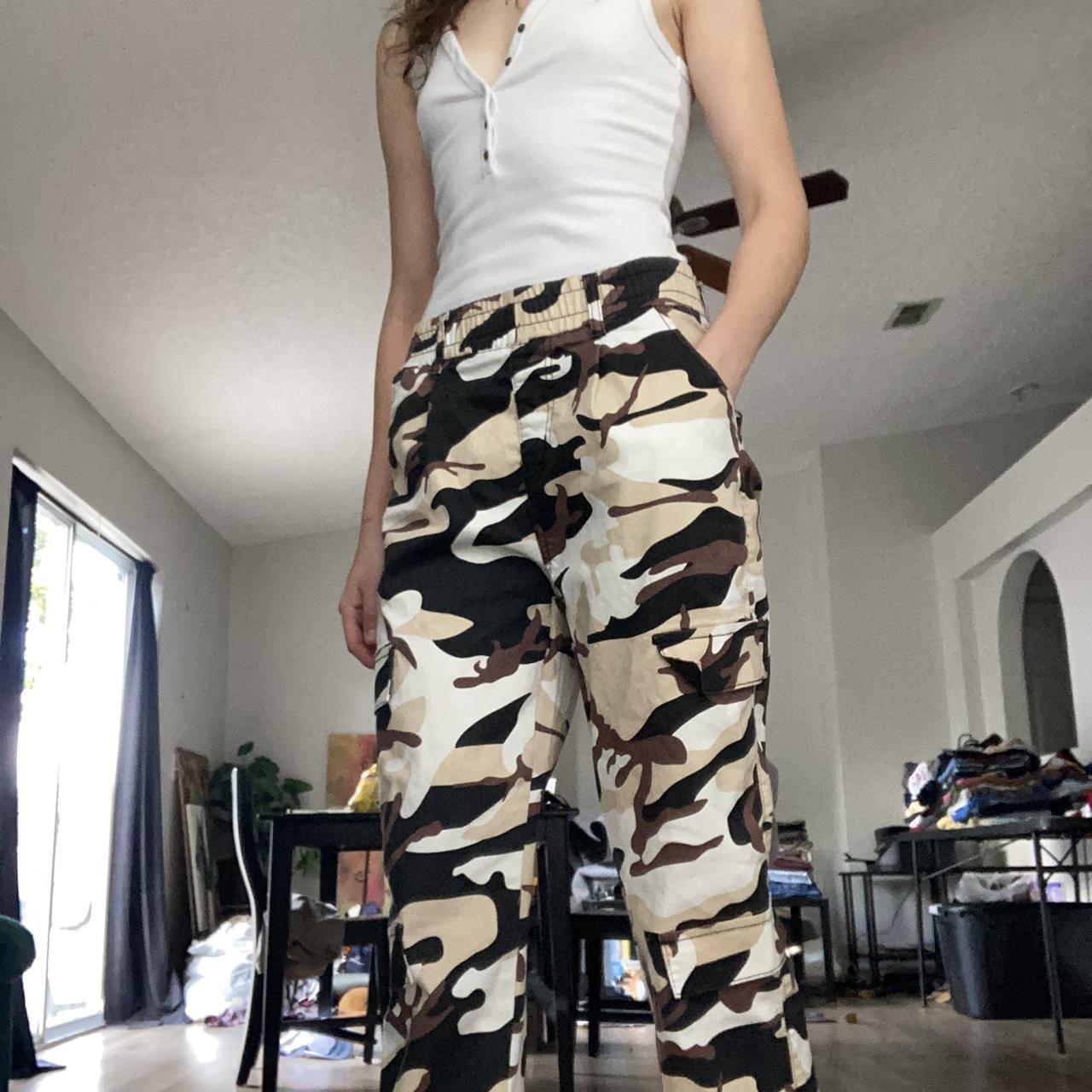 The Vintage Camo Pant in Army ♻️ – BABES