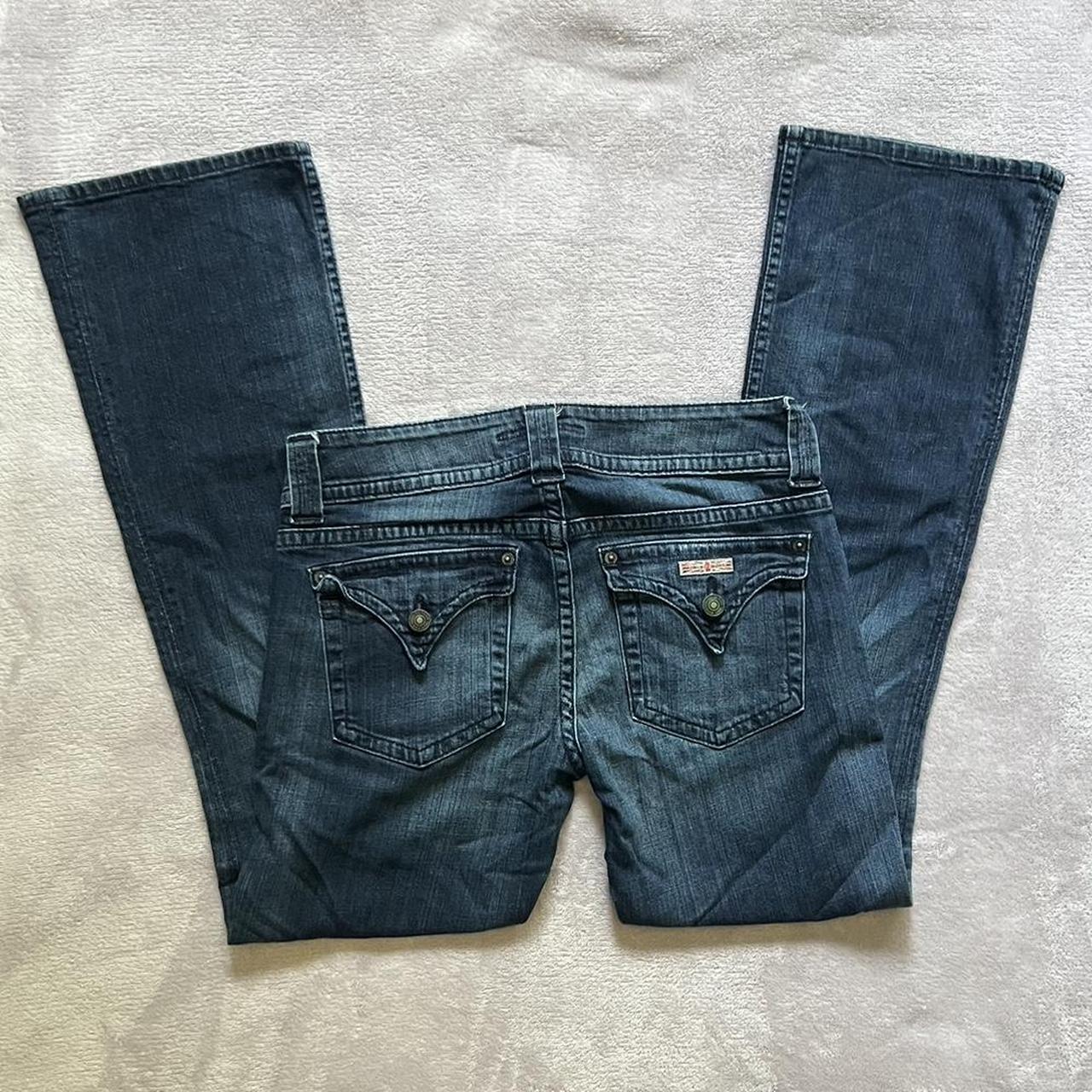 size 29” dark wash bootcut hudson jeans vintage... - Depop