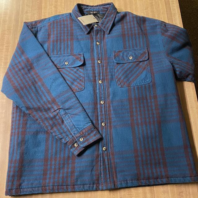 Yeezy Season 5 Classic Flannel Shirt (Combo 2... - Depop