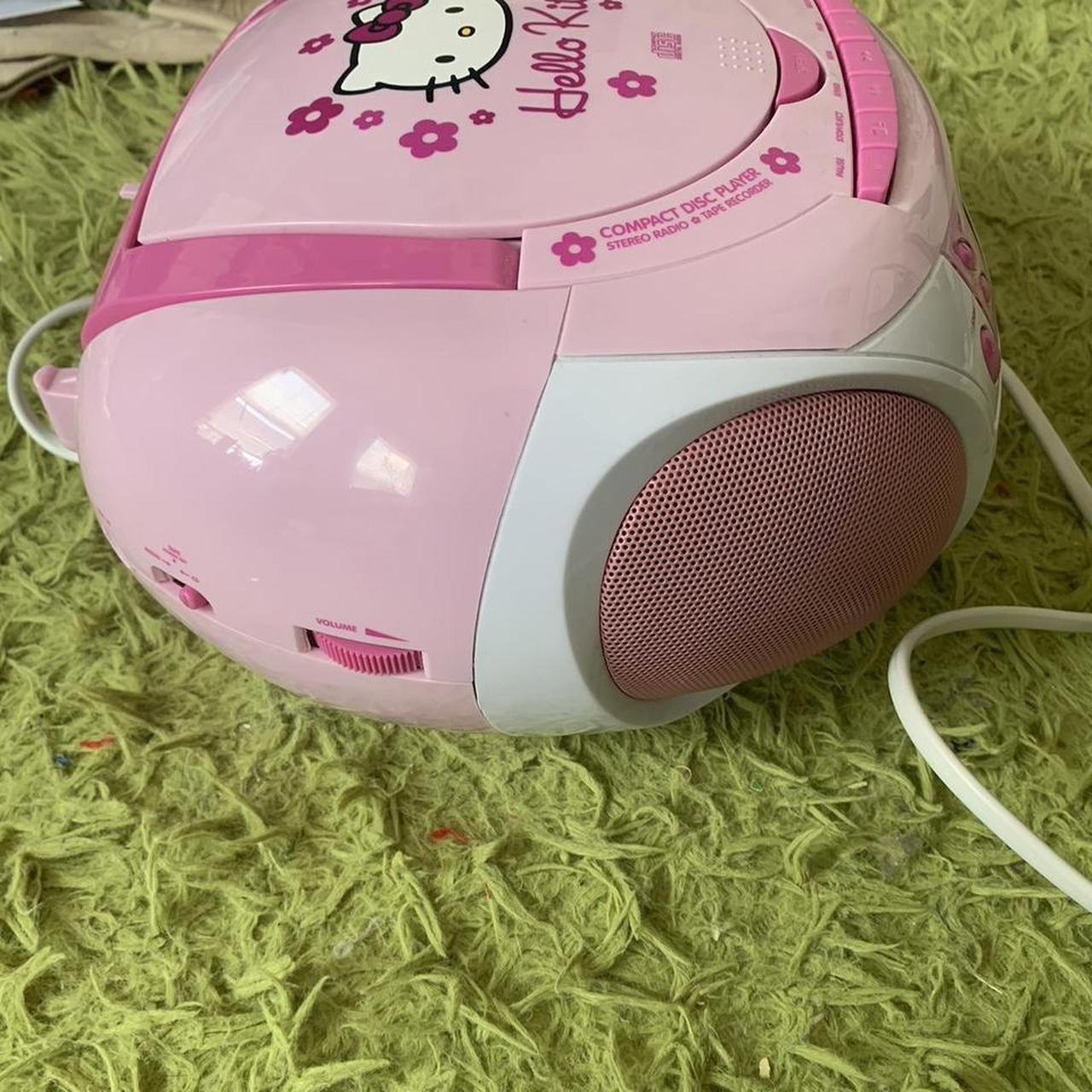vintage hello kitty boom box works perfect and on... Depop