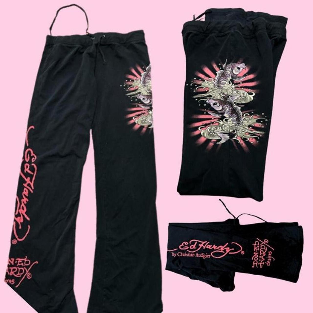 Ed Hardy Pants Size Large But Could Fit A Medium Depop   P0 