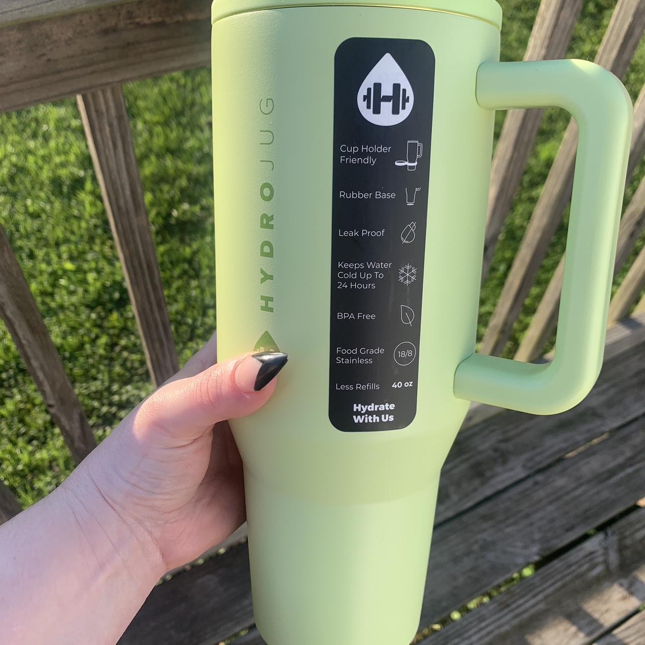 Honeydew Hydrojug 40oz. Took pictures in the sun,... Depop