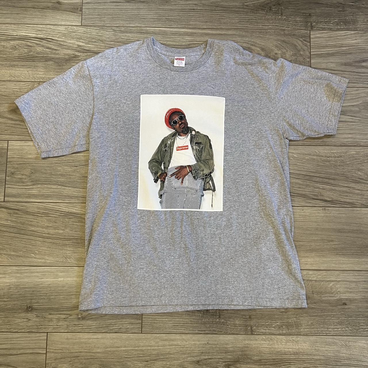 Supreme x Andre 3000 Photo Tee Size... - Depop