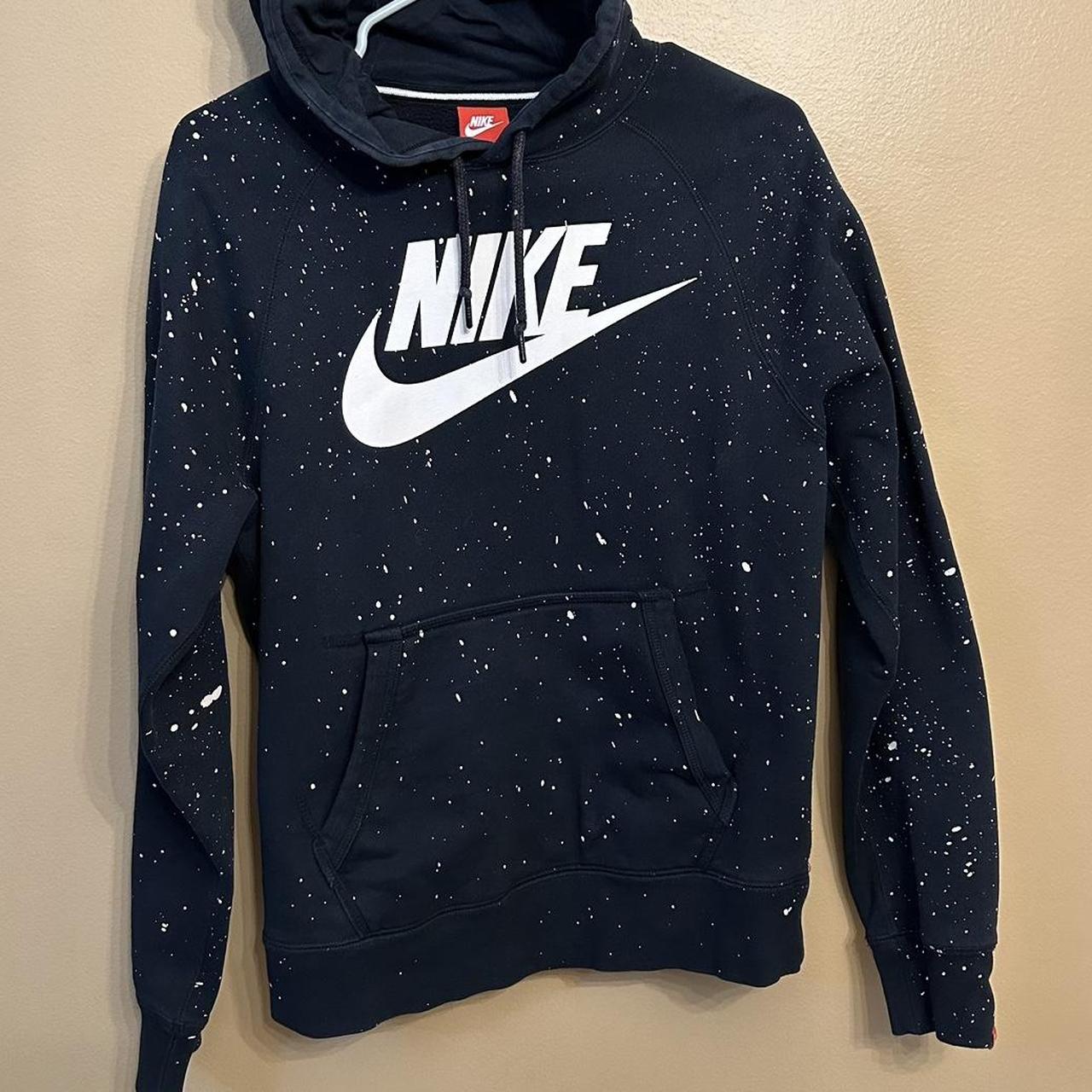 Nike hoodie paint splatter online