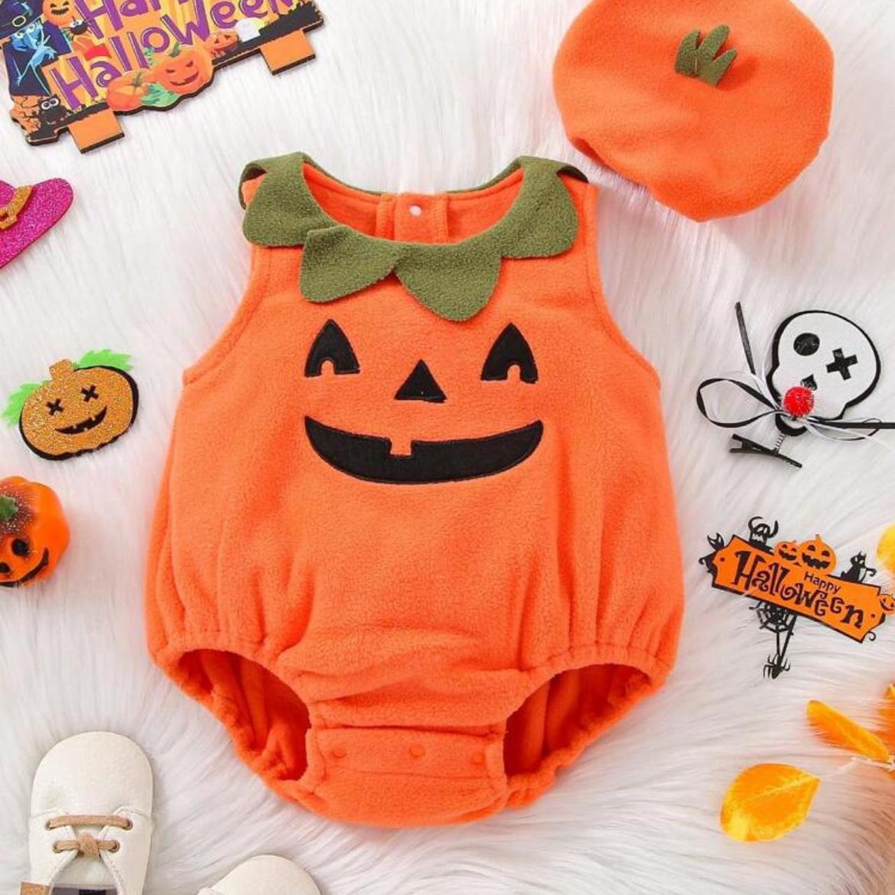 Fancy Dress Newborn Pumpkin Costume BNWT Baby Pumpkin Outfit Hat
