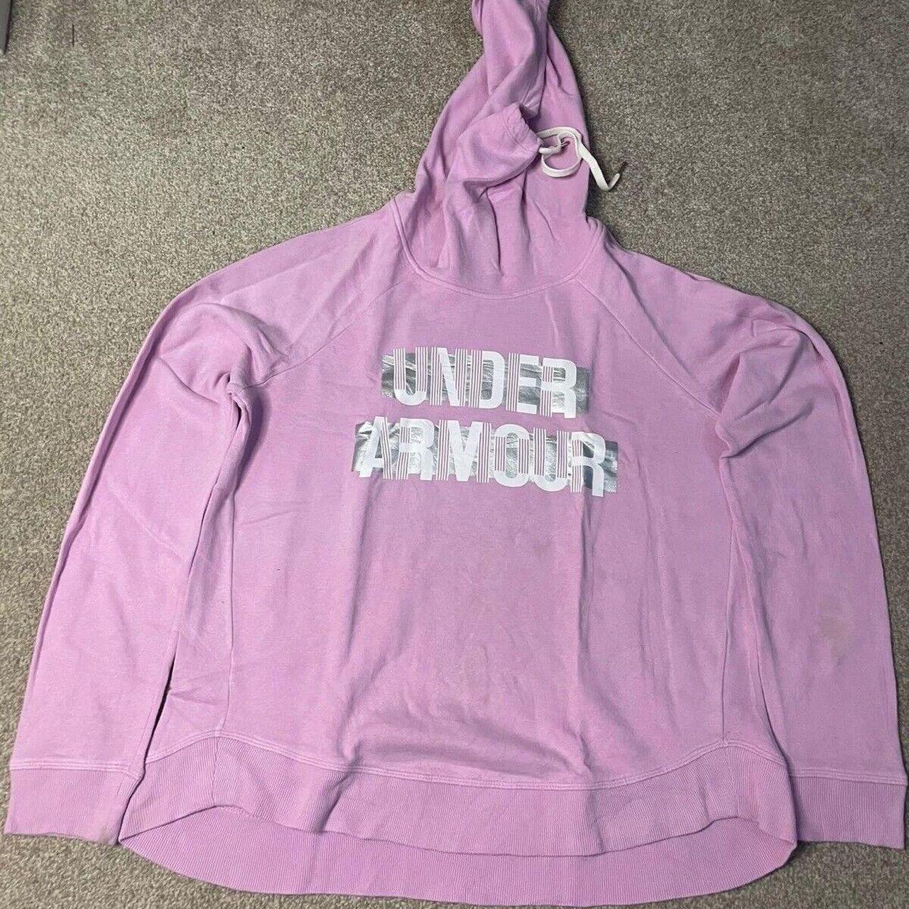 Light pink deals under armour hoodie