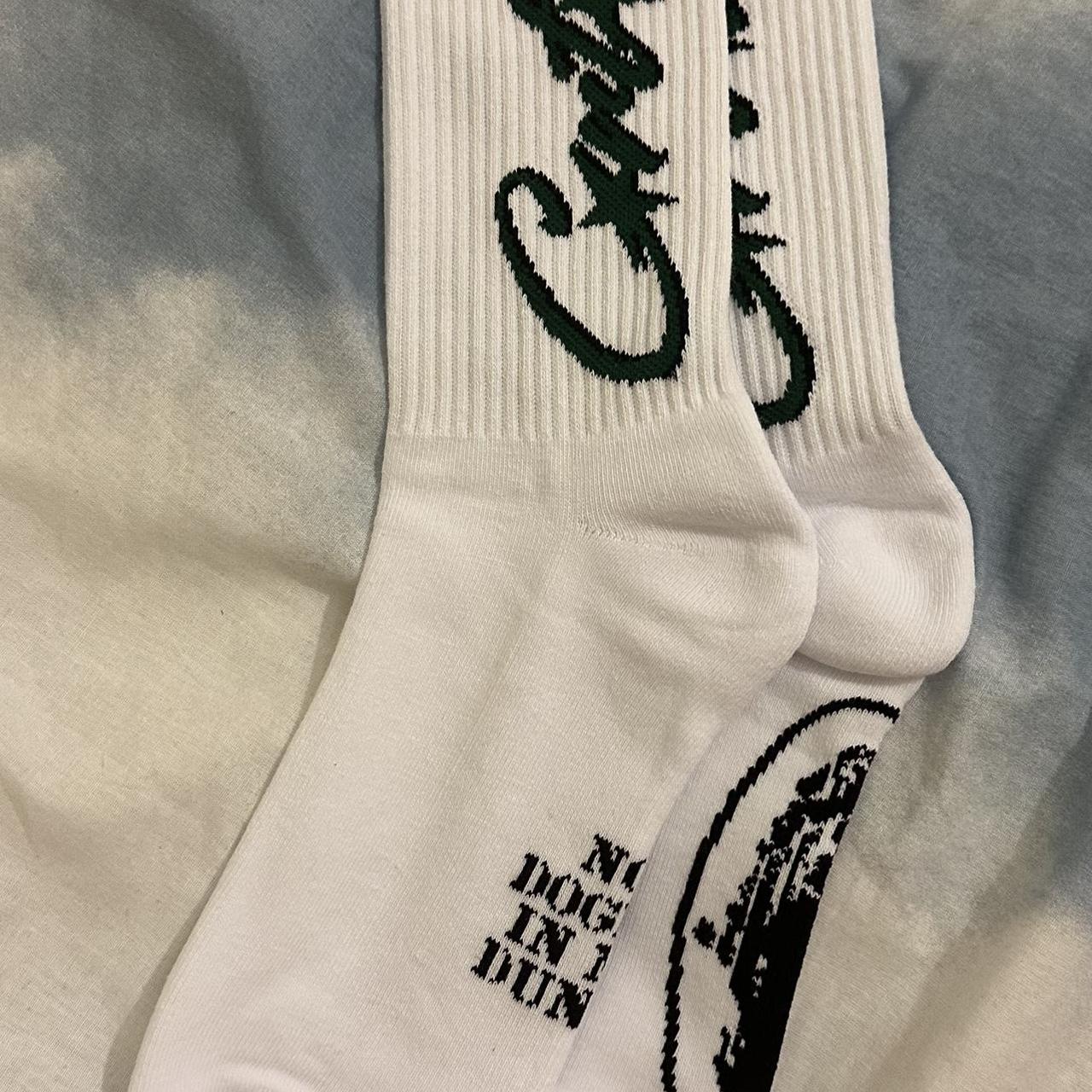 BRAND NEW Corteiz CRTZ Allstarz socks White & Red... Depop