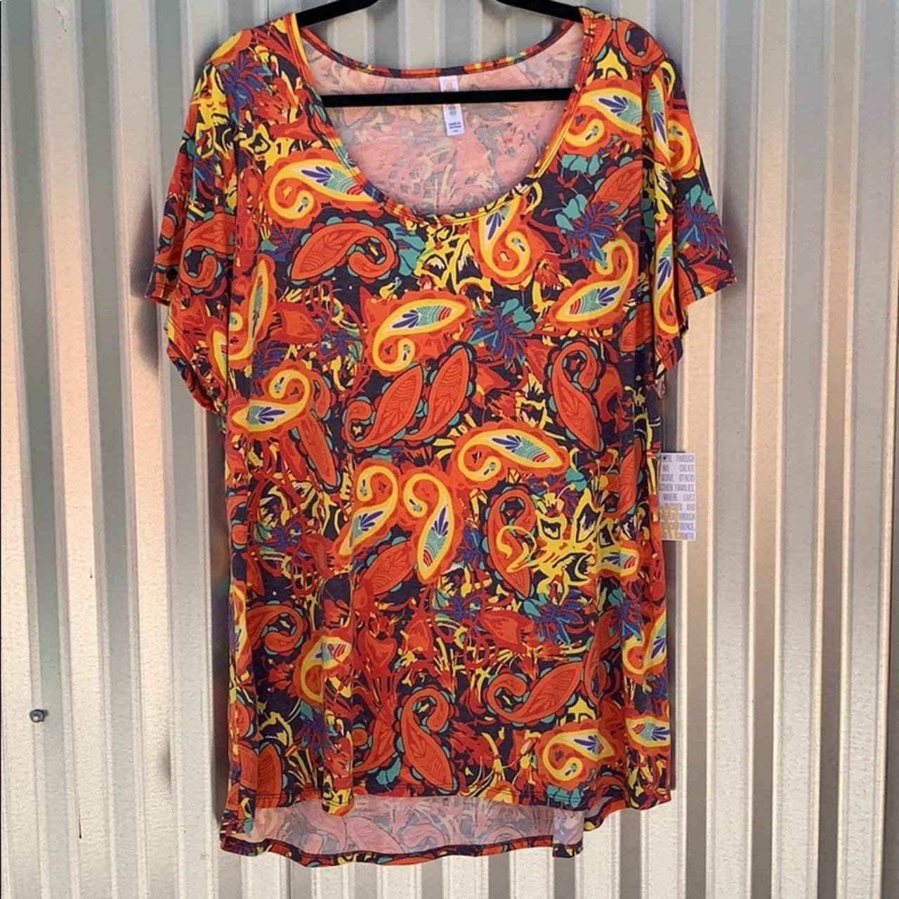 Lularoe classic tee shirt. New with tags. Size 3XL. - Depop