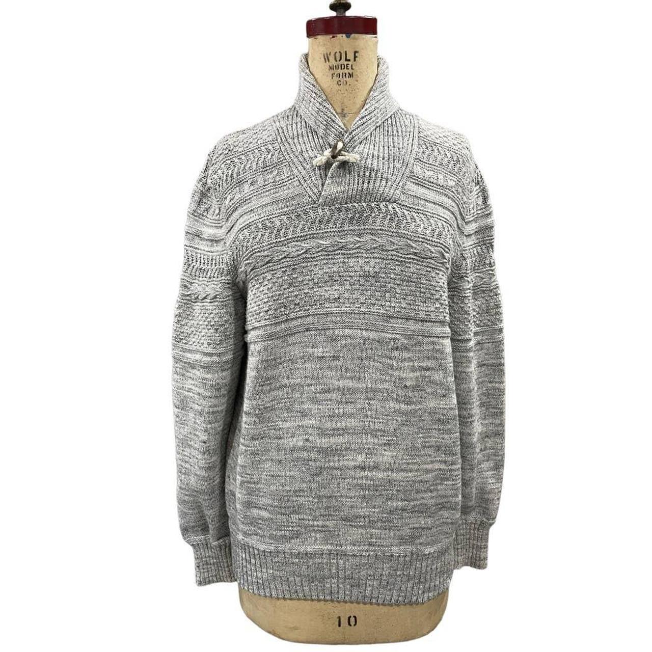 Men's Grey Jumper Depop