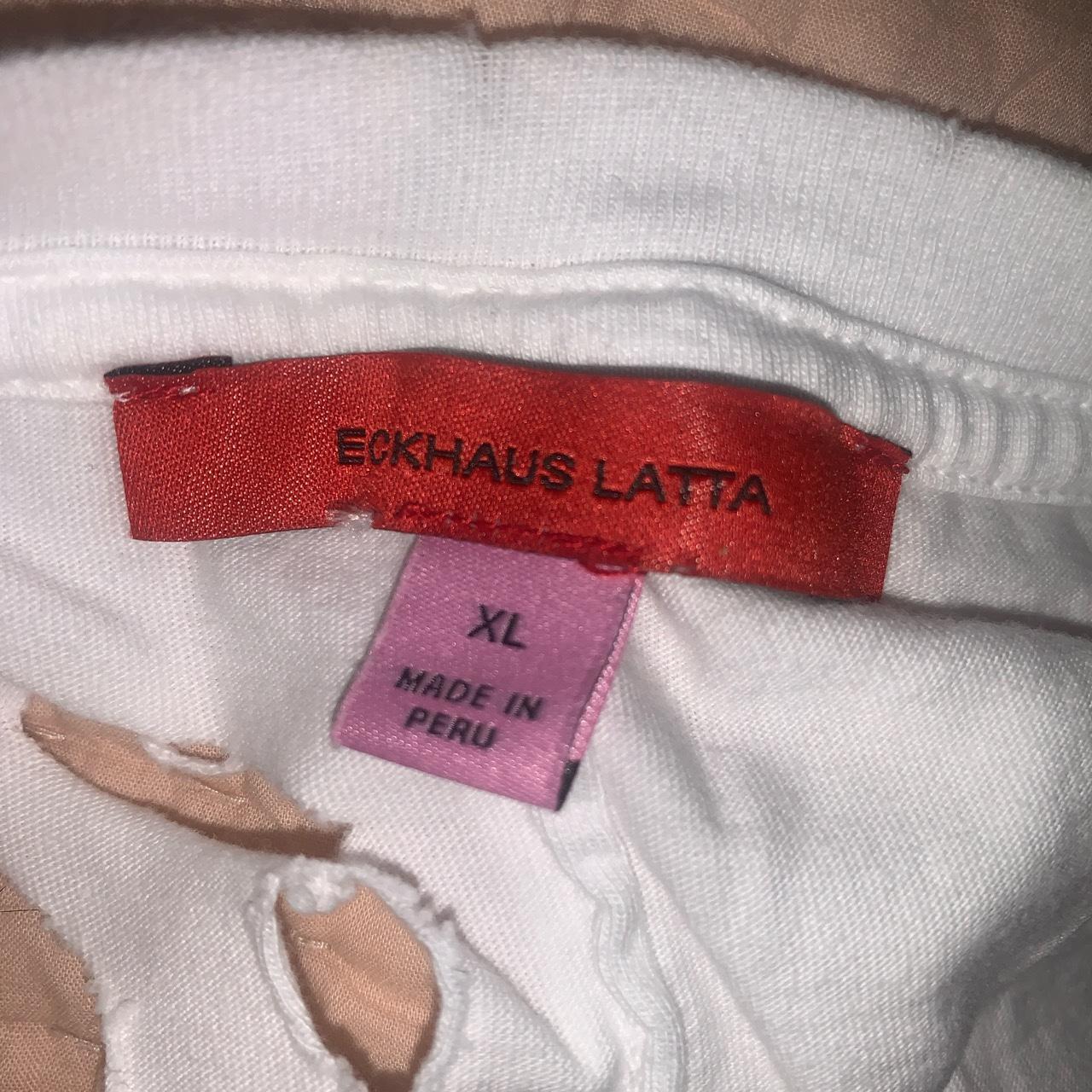 Eckhaus Latta Men's White Shirt (4)