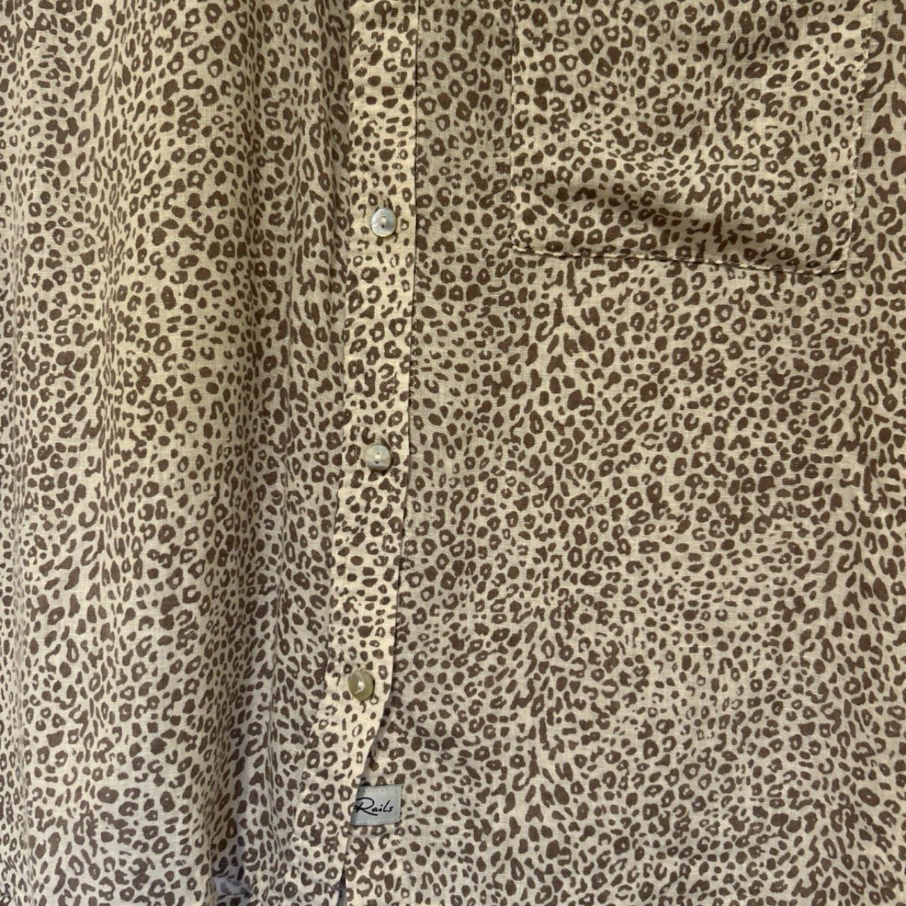 Rails Women's Blouse - Tan/Brown - S – RAILS Wome… - image 5