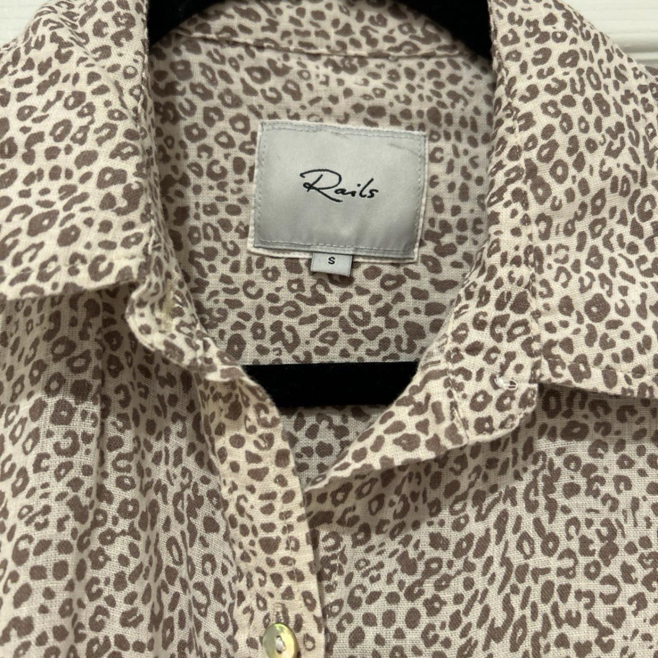 Rails Women's Blouse - Tan/Brown - S – RAILS Wome… - image 6