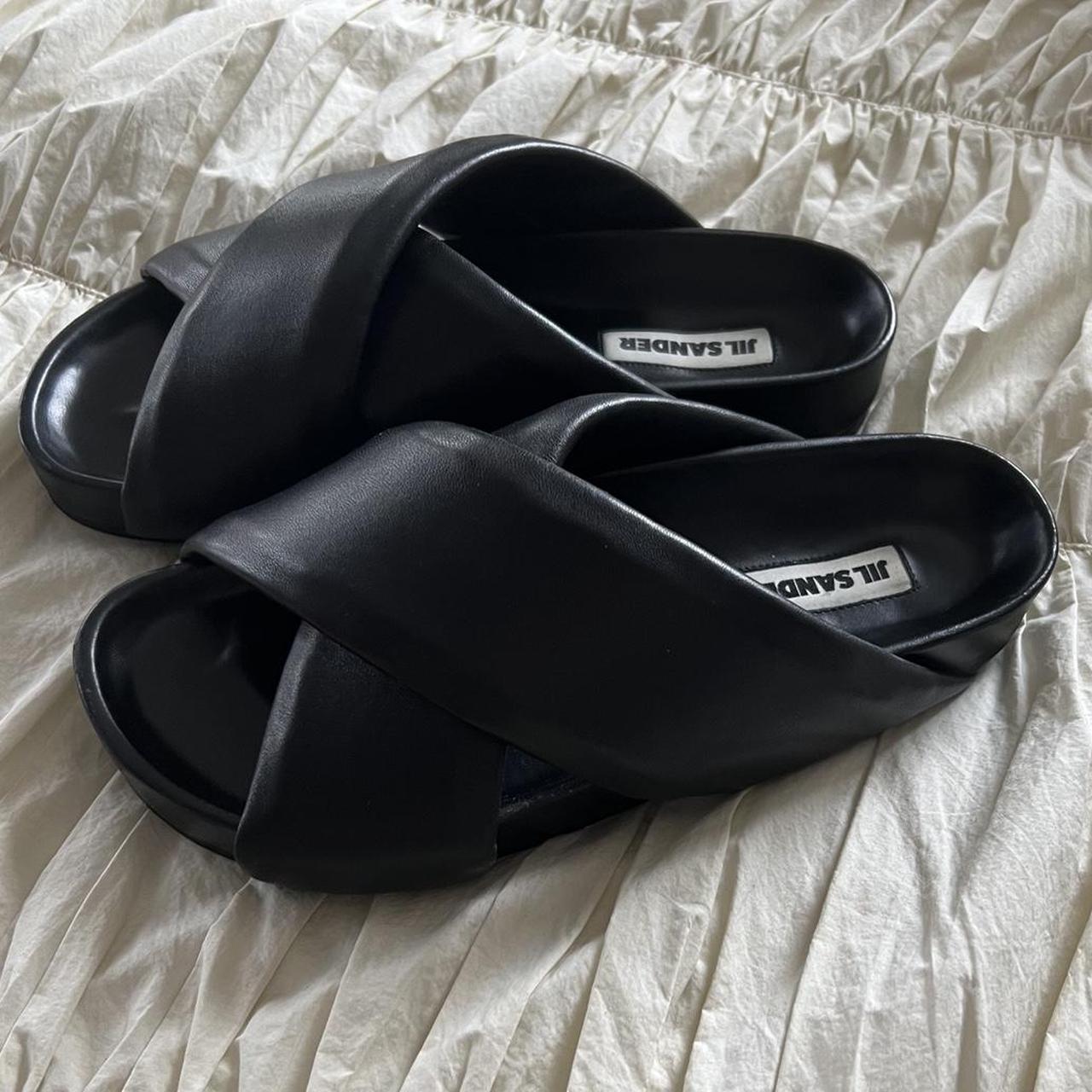 Jil Sander Women's Black Sandals