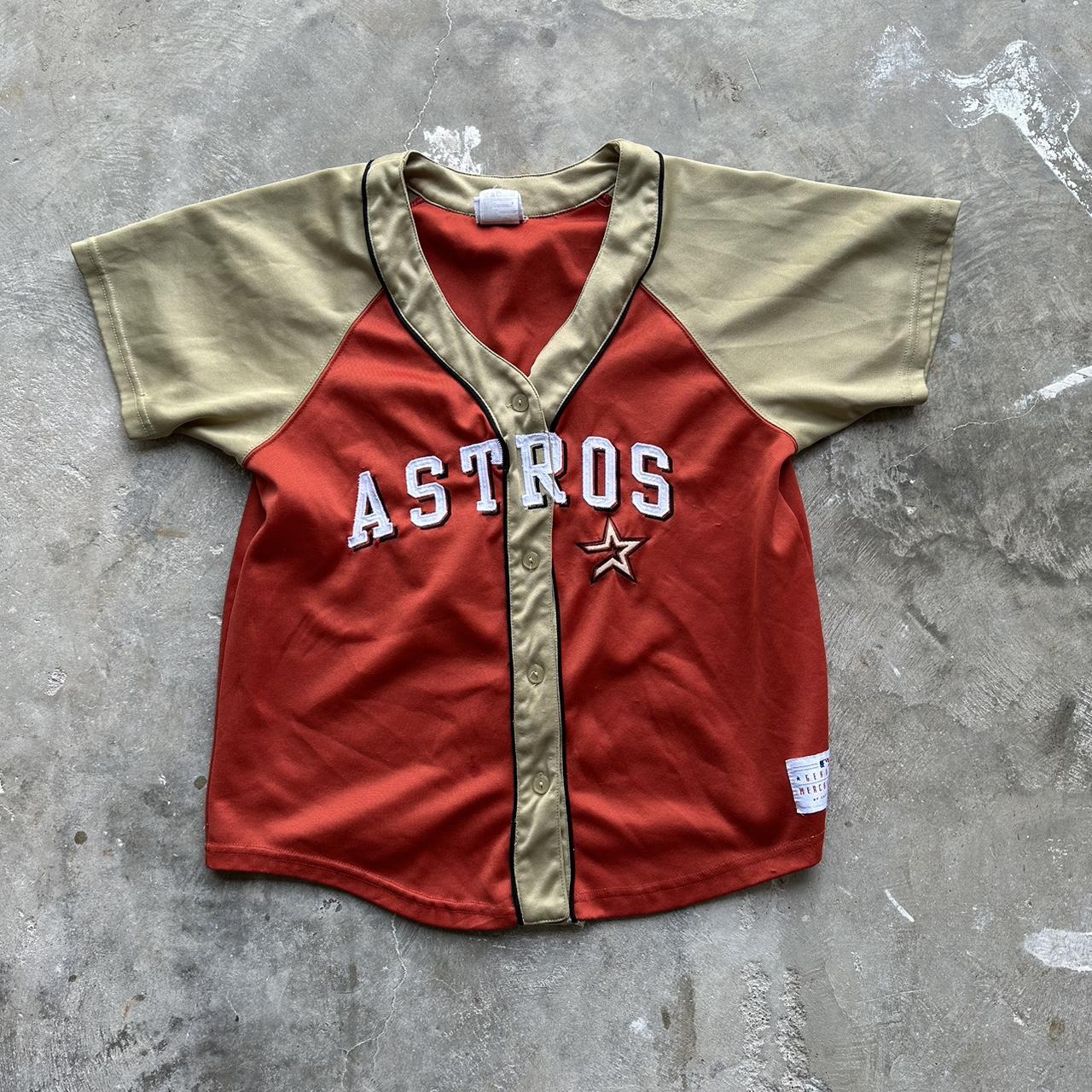 2000s Houston Astros jersey cure y2k style -Tag: - Depop