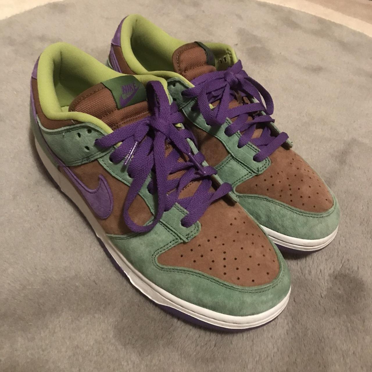 nike green speed 3 purple