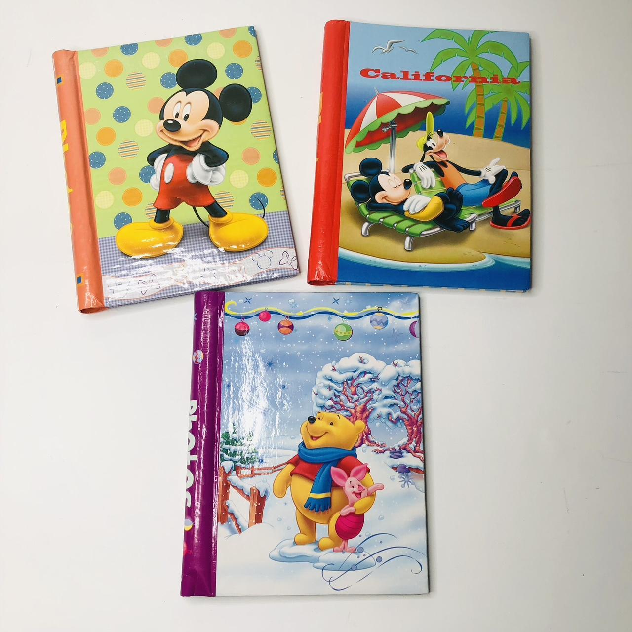 VTG 90s Disney Photo Album Bundle (3) Mickey & - Depop